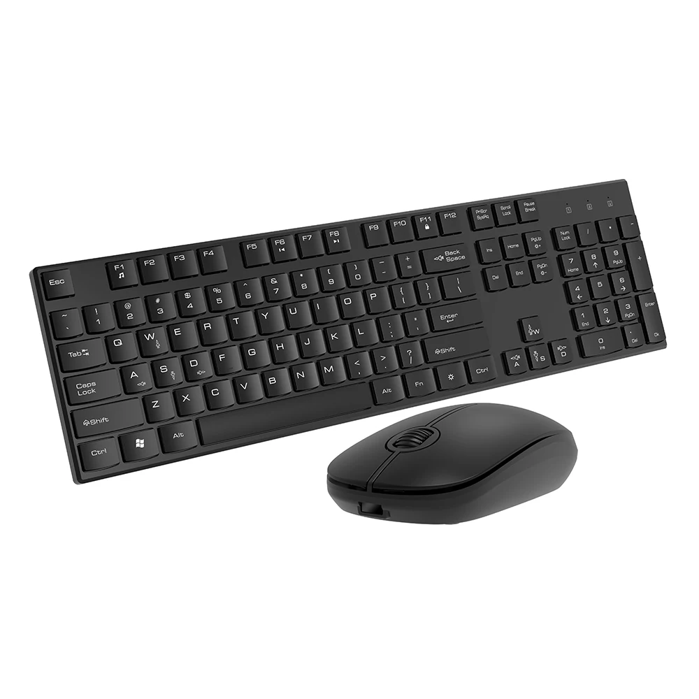 Multicolor Suit 2.4Ghz wireless combo keyboard and mouse combo
