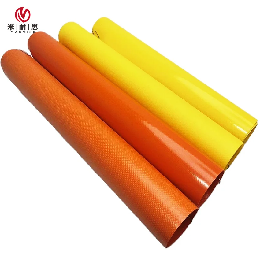 Flame Retardant PVC laminated Tarpaulin For Air Ventilation Duct