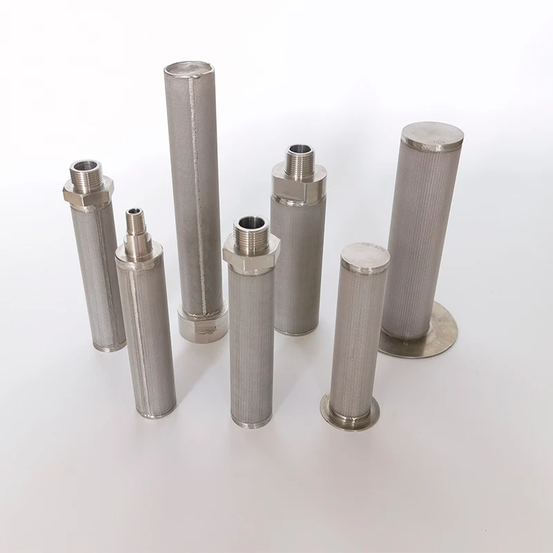 Customized Stainless Steel Sheet Sintered Wire Mesh Filter Element