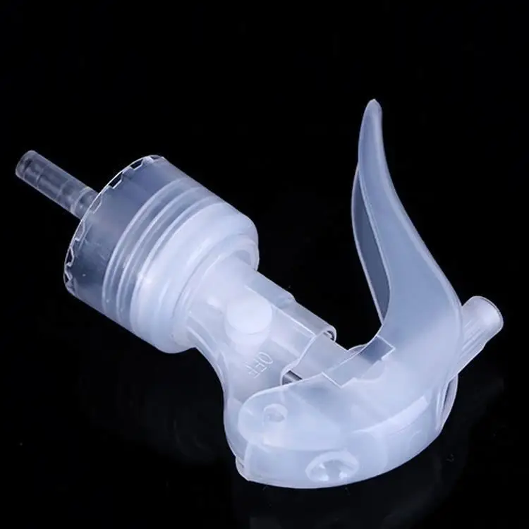 plastic water cleaning mini  trigger sprayer 24/28 Colorful  non-spill PP plastic smooth ribber cleaning trigger sprayer