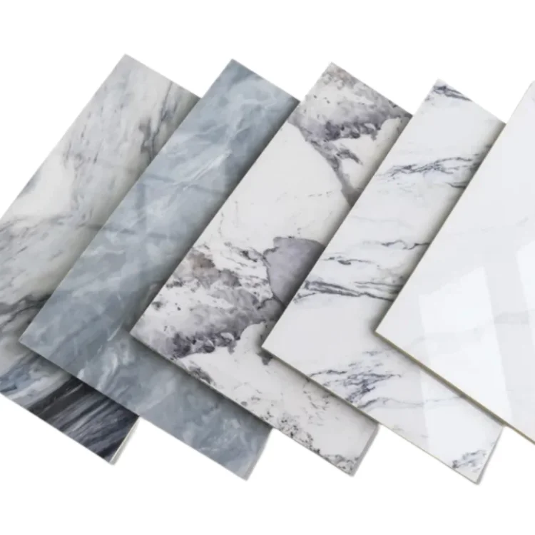 Xiting custom design 4x8 6mm colorful plastic pvc foam marble ceiling board pvc wall panel marble interior decoration modern