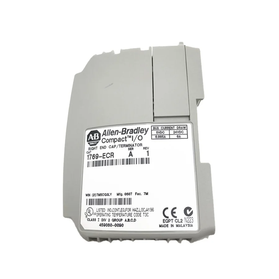 Allen Bradley PLC 1769-ECR  Original Industrial AB CompactLogix I/O Right End  Module 1769ECR