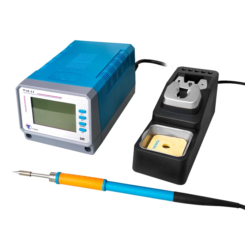 Circuit Board 75w Digital Display Repair Electric Automatic Soldering Station For Solar Cell