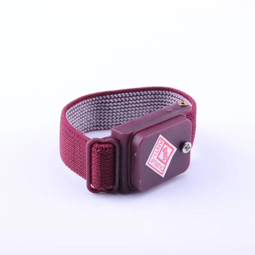 Electrostatic Cordless Cord Red ESD discharge cable band anti static Wireless wrist straps bracelet