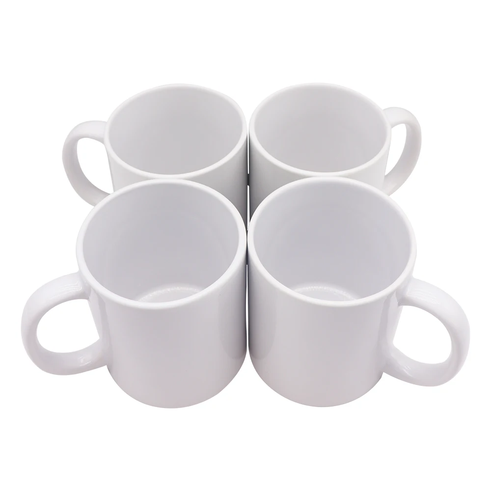 US Warehouse stocked White Sublimation Plain Blank Coffee Mug Sublim Made of Ceramic with Logo Custom