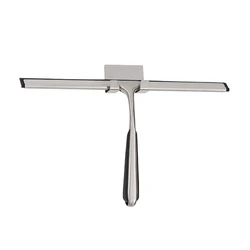 Bathroom Mirror Shower Squeegee With  Sticky Metal Hook