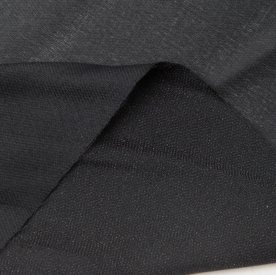 Interlining fabric manufacturer waterjet woven cheap price double dot fusing interlining fusible