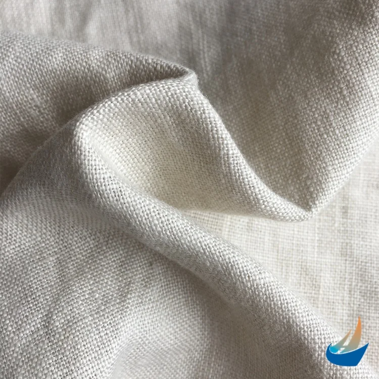 
Hot products to sell online 100% Linen Fabric plain 115GSM latest products in market 