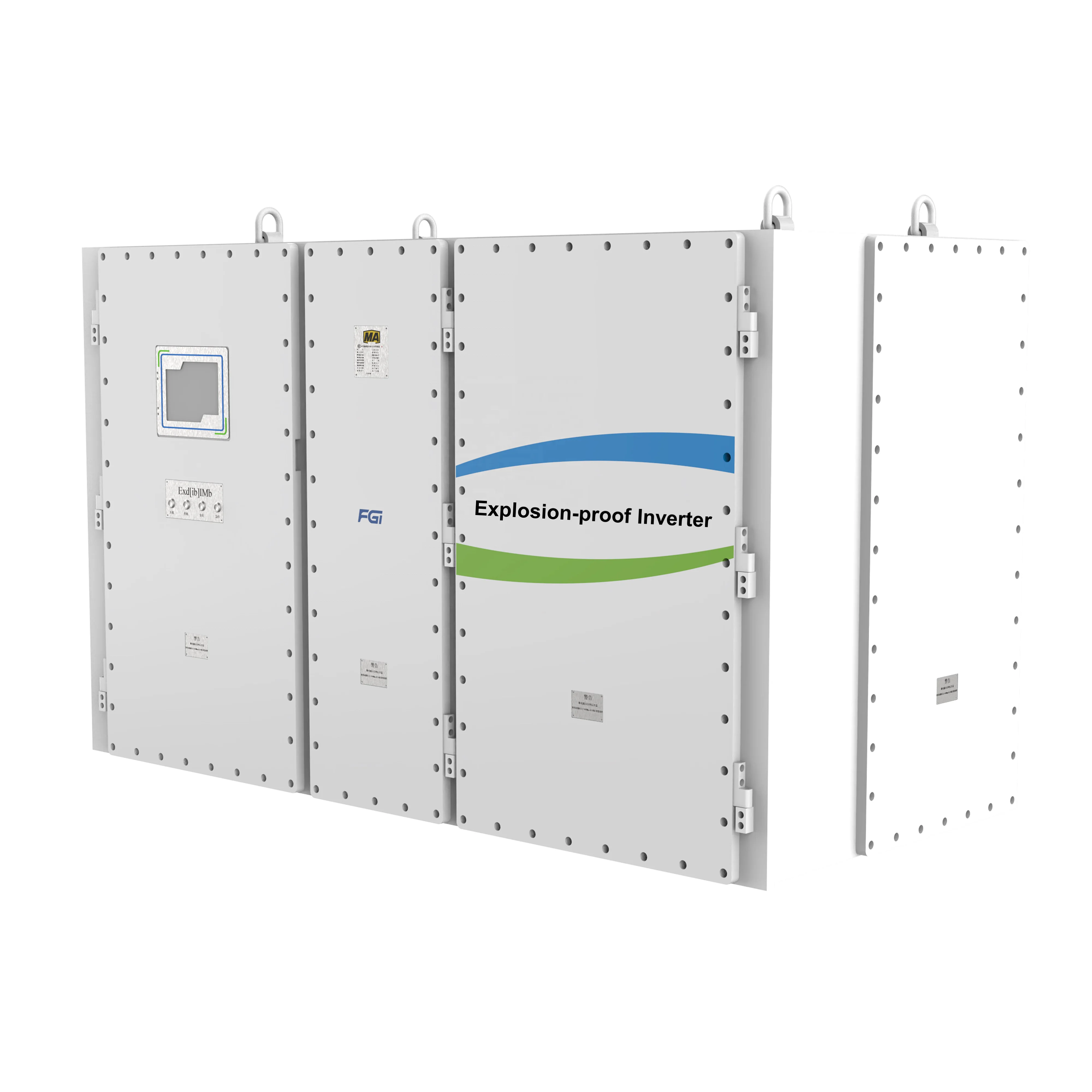 High Quality Customized Exd [ib] I Mb 110KW~6000KW 380V 6kV 10kV Variable Frequency Drivers Explosion Proof Inverter for motor