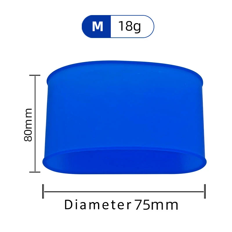 3 Sizes Silicone Bottle Sleeve Soccer Shin Guard Straps Out of Silicone Anti Slip Grip Tapes for Men Women Adults Children Kids