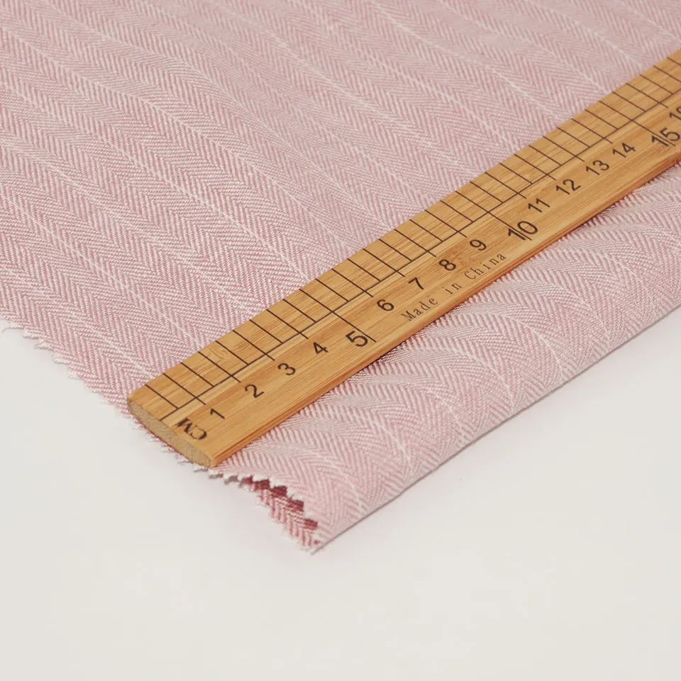 Женская одежда, хорошая усадка на дворе, Смешанная льняная ткань из вискозы для костюма