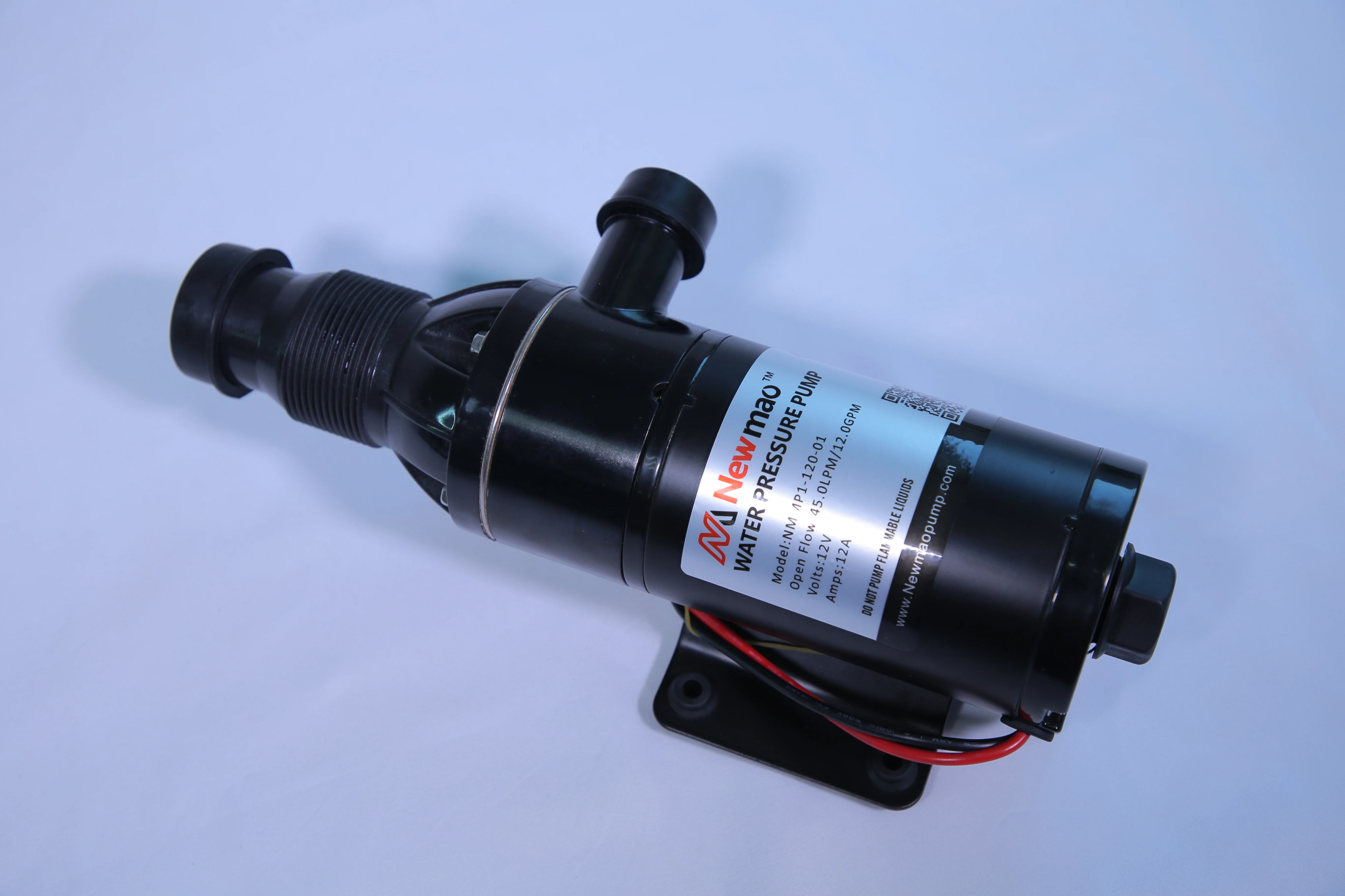 Newmao 01 series Portable RV Waste Pump with Garden Hose Discharge Port rv 12V 12GPM