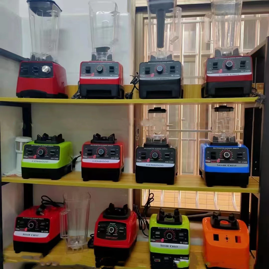 BPA free professionnel 2 in 1 mixer machines silver crest juicer heavy duty blinder machine