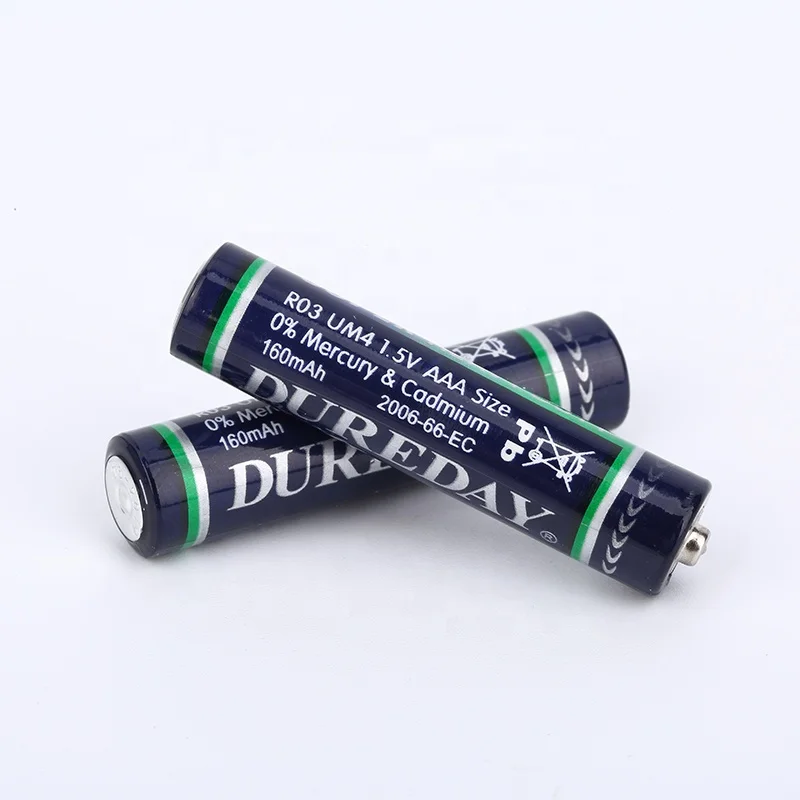 Производитель батареи цинковый аккумулятор AAA1.5v сухой R03P