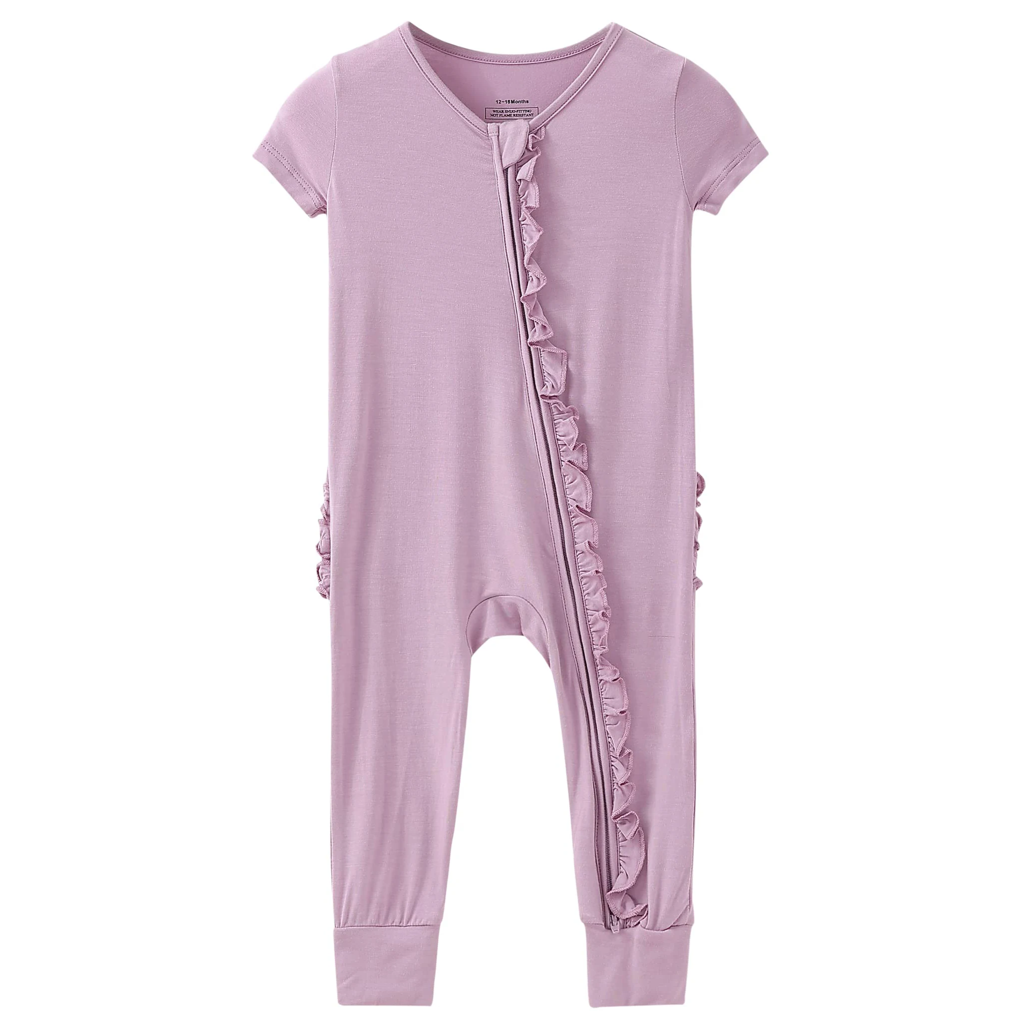 Custom print OEM infant toddler romper organic bamboo baby girl pajamas wholesale baby boy romper sleepwear baby bamboo playsuit