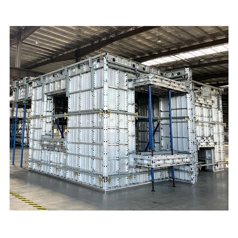 6061-t6 aluminum alloy shutter precast flexible circular curved formwork form concrete floors
