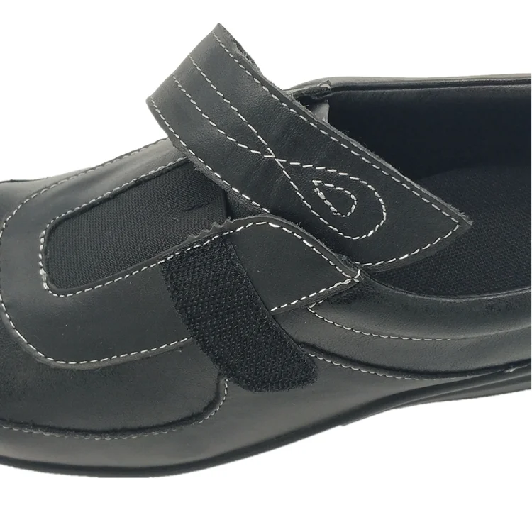 Manufacture leather health casual footwear shoes for diabetics