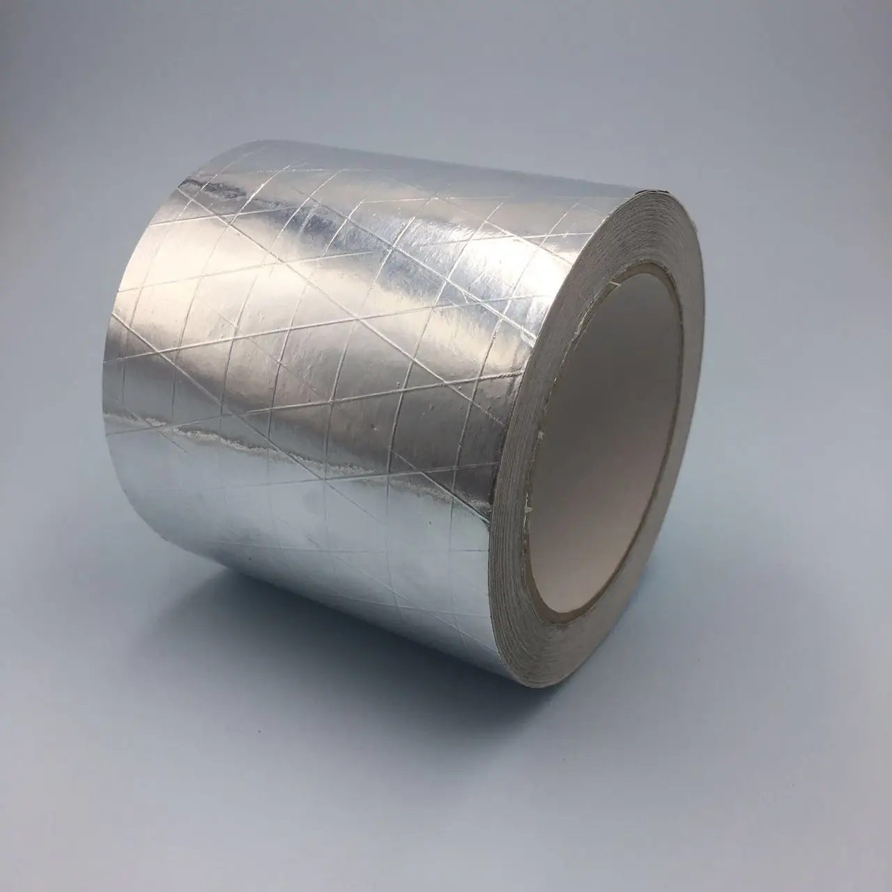 HVAC 48mm  Alu solvent glue Stretch big Reinforced Paper 3way Insulation Skrim Craft FSK Aluminum Foil Tape