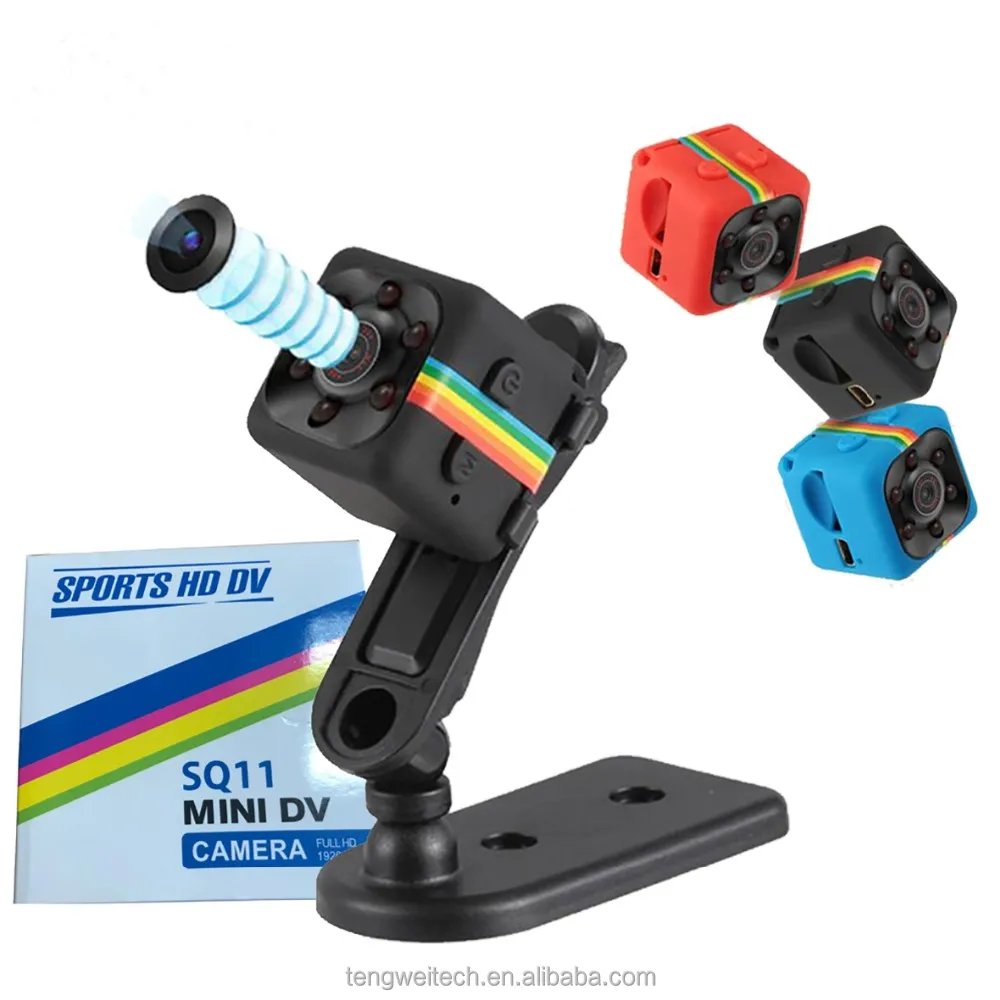 
Mini Camera Cam Sensor Night Vision Camcorder Recorder Motion Car DVR Camera Sport DV Video Small Camera Cam SQ 11 