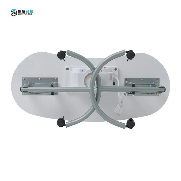 Modern Folding Style Nail Salon Manicure Table With Exhaust Fan