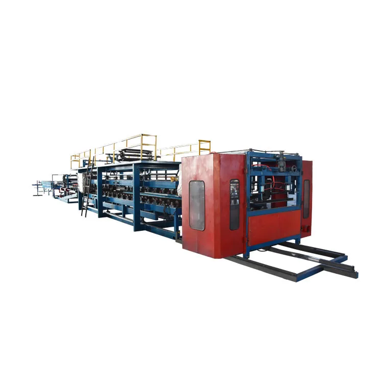 2024 Automatic Rock Wool Sandwich Panel Aluminum Composite Panel Production Line Machine For Roof Sandwich Panels