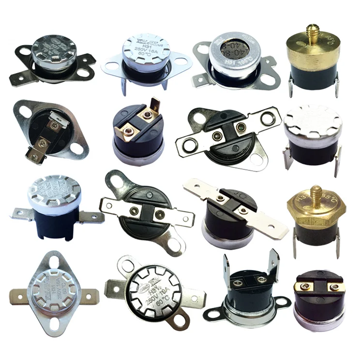 Factory Supply Amazing Quality KSD301 Thermostat Adjustable Temperature Control Thermal Cutout Switch Maker