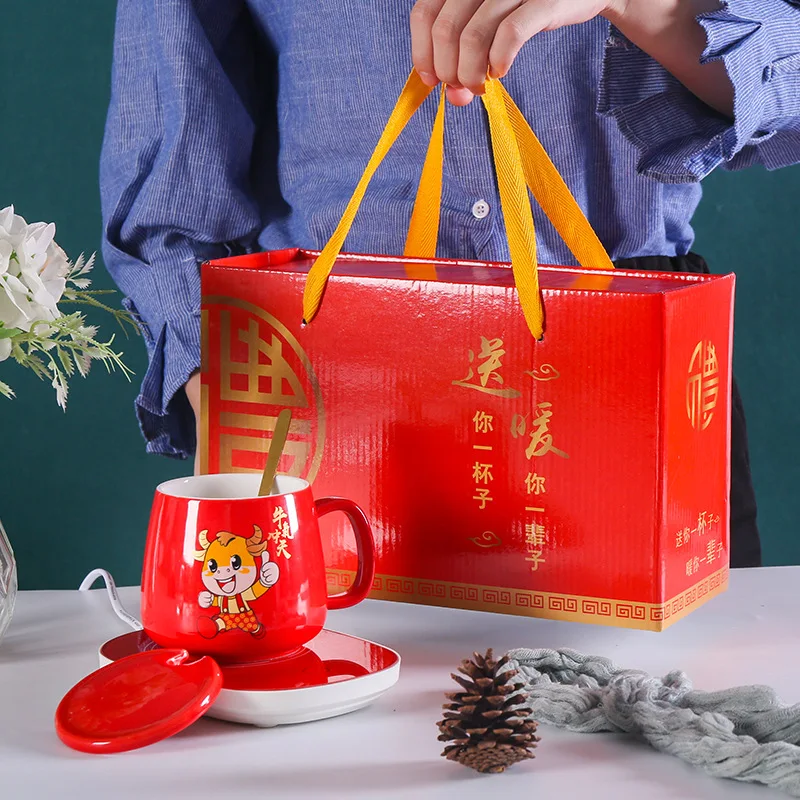 Smallorders G0124 Hot selling creative and practical mothers day with lid new mother marble ceramic mug glass Gift Set