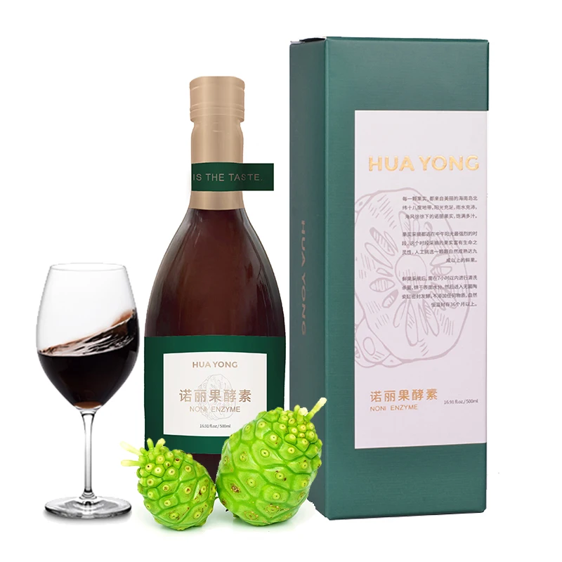 
Hainan huayong sinonovase 500ml/bottle Noni fruit powder Noni fruit powder Nori juice health 