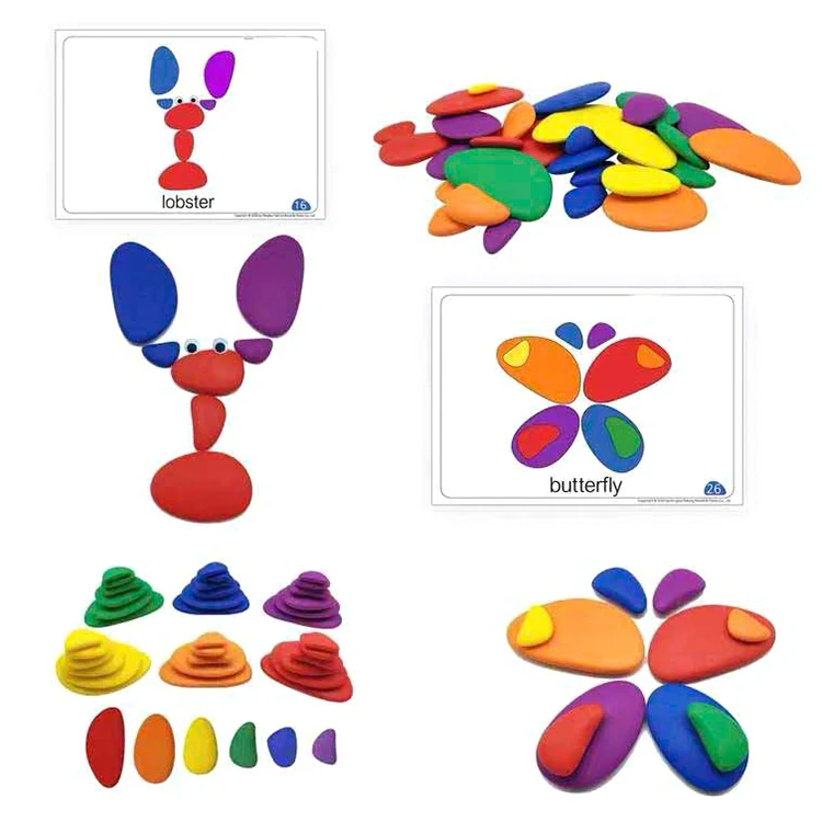 36 pcs Building Block Stacking Game Toy Educational Preschool Learning Toys Building Stacking Blocks Stone Blocks Toy