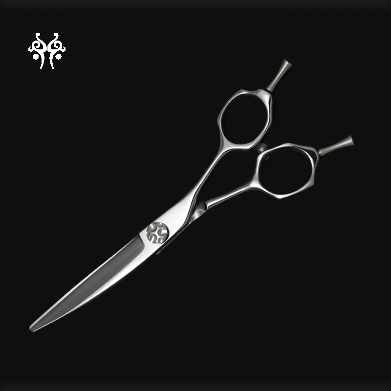 China Good Quality  Professional Hair Scissors 6 Inch Hairdressing Scissors Five-piece Set