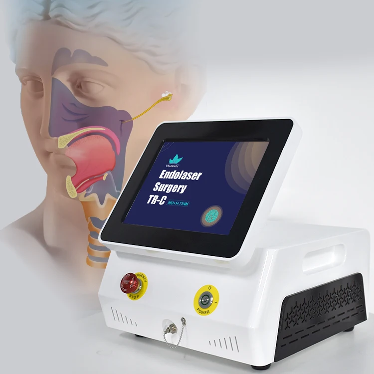 Medical Professional ENT Diode Laser 980nm 1470nm For Ear Nose Throat Treatment Medical Surgical Device