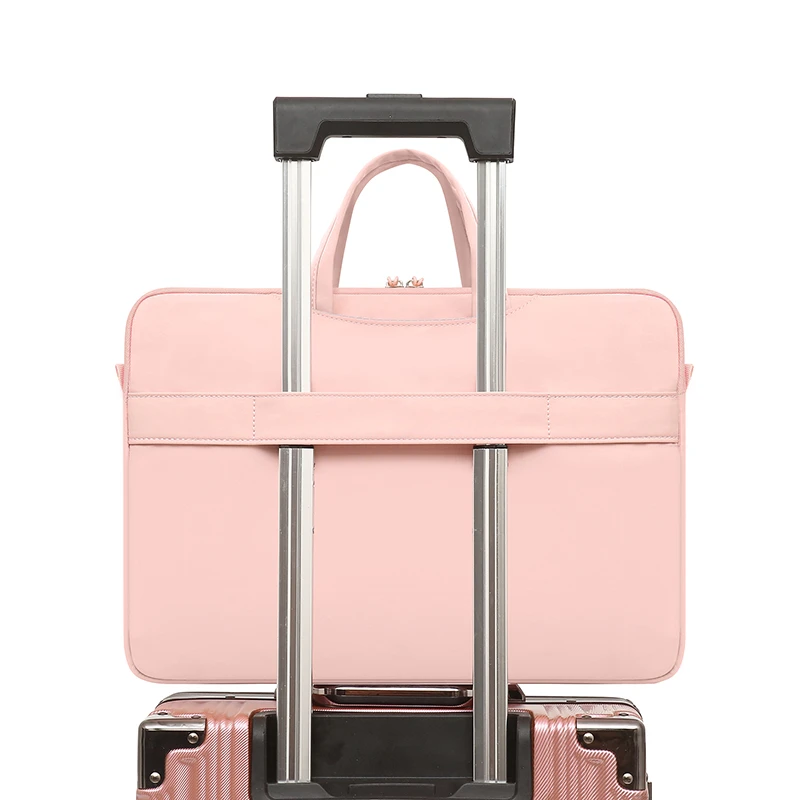 Classic casual business waterproof Oxford cloth Macaron new color handbag computer bag briefcase