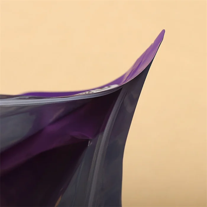 50pcs/lot 3D Stand Custom Printed aluminum foil zip lock bag Coffee Beans packaging bag eight side seal zipper bag