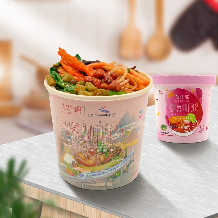 Chinese Liuzhou Spicy Flavored Luo Si Rice Noodles Instant Food River Snails Rice Noodle