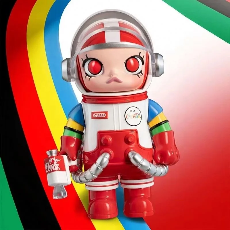 NEW Hot POP MART MEGA SPACE MOLLY 100% SERIES 3 Anime Action Figure Guess Bag Ornament Figurines Home Decor Desktop Dolls Model