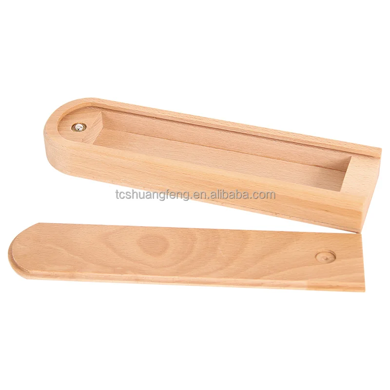 Beech Pencil Box Paint Brush Pencils Case Oil Watercolor Brush Washing Case for School Art Supplies