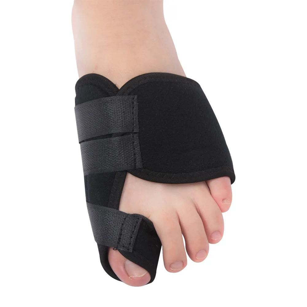 Toe valgus correction for hallux valgus deformity in adults and children with large foot bone valgus Toe brace correction strap