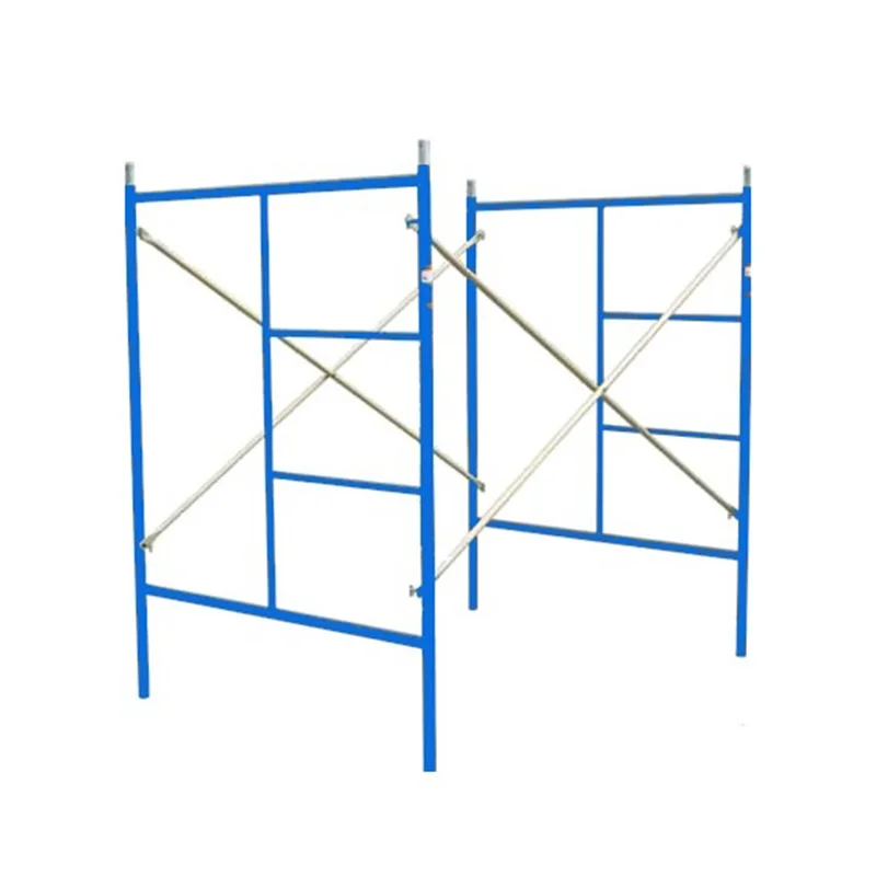 180*95*170mm color coated Scaffolding frame galvanized steel tube for construction