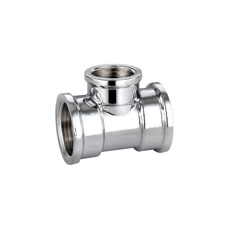 High quality chrome plated brass hexagonal union nut