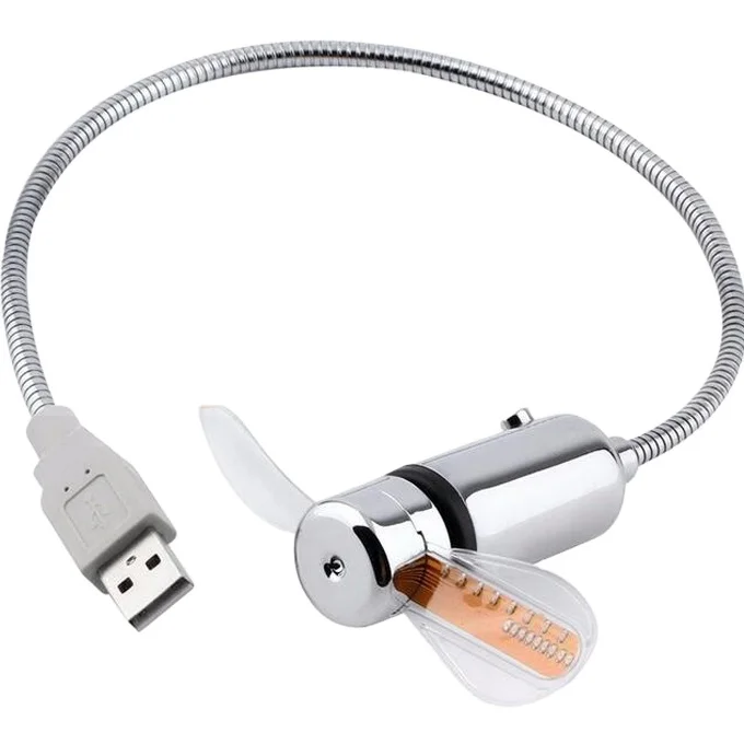 USB LED вентилятор с часами удобство тихий мини-портативный вентилятор Прохладный подарок в офис