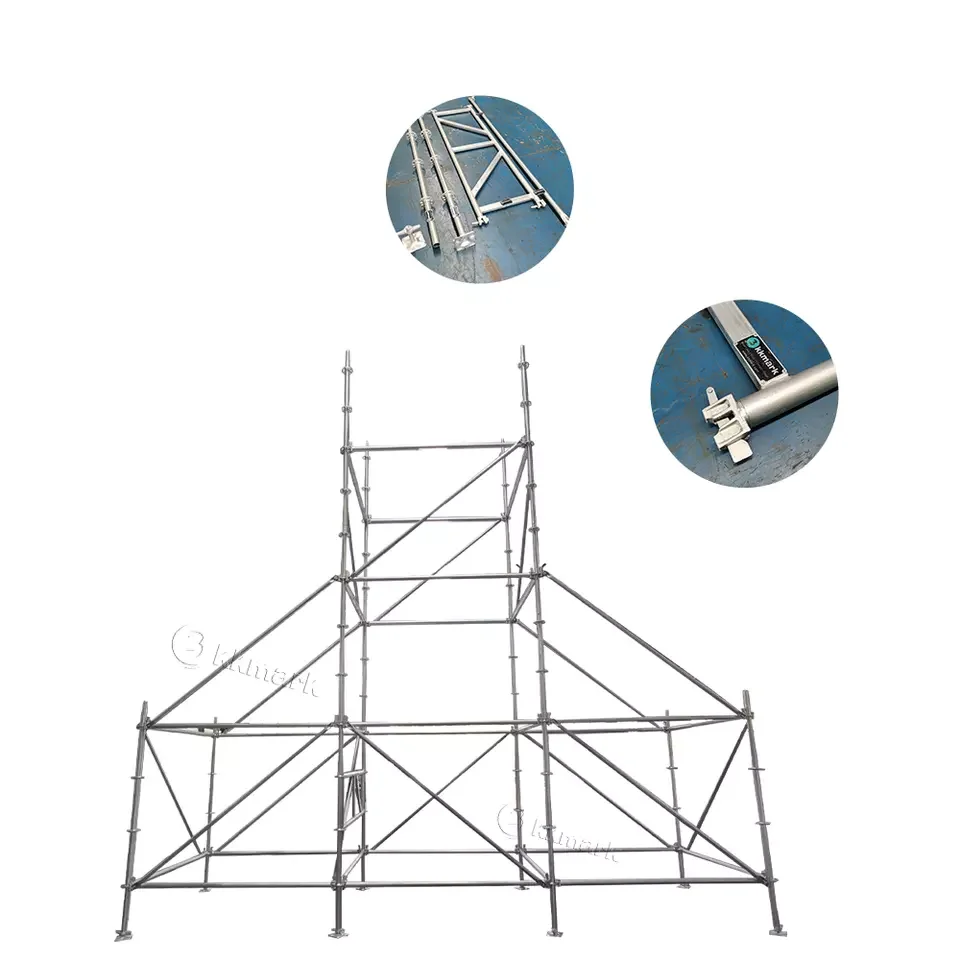 vaylong scaffold horizontal ledger layer truss stage for hanging lights speakers event exhibition show building projects