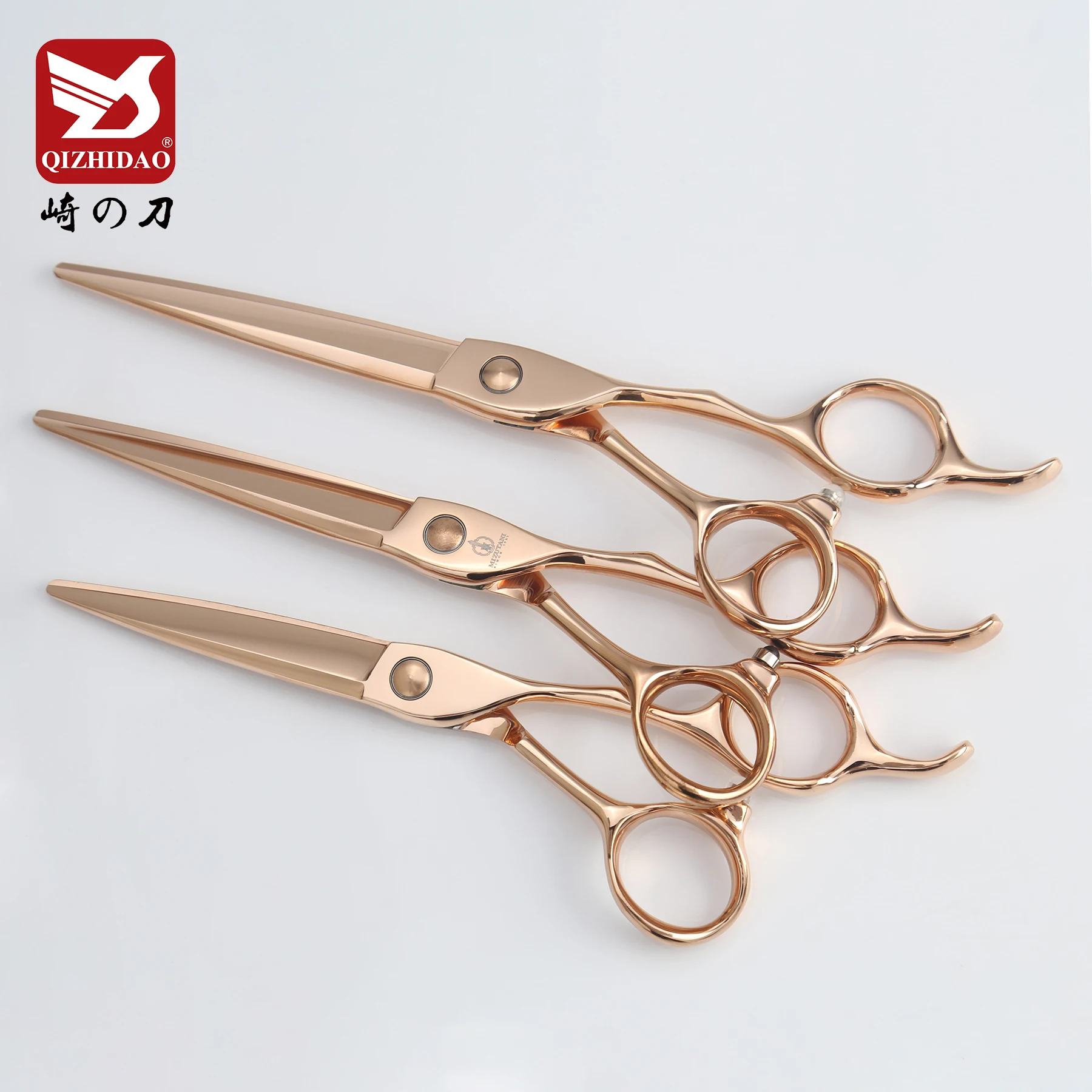 Rose Gold Hair Cutting Scissors Japan Mizutani Scissors Hair Shears Professional Hairdresser Barber Scissors