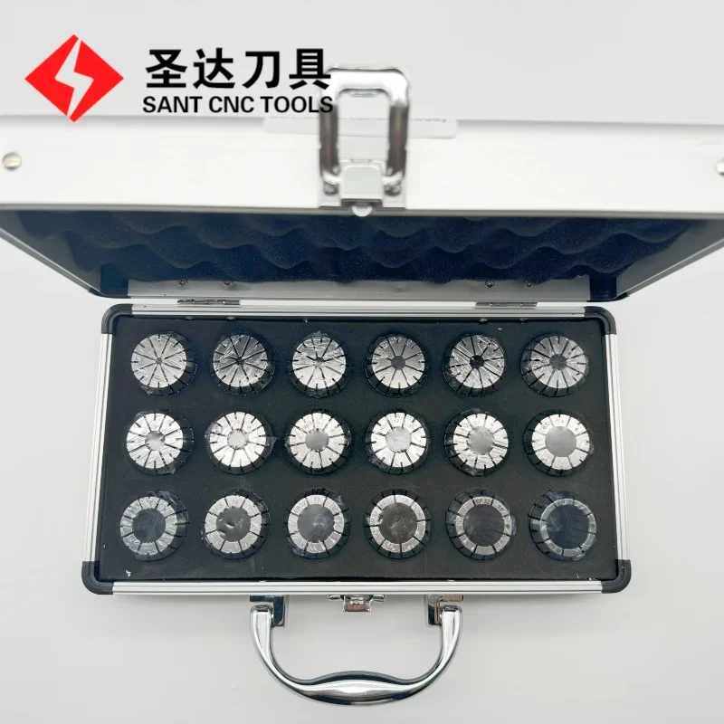 SANT Factory Direct Supply ER Series Collets ER8 ER11 ER16 ER20 ER25 ER32 ER40 ER50 for CNC Machine