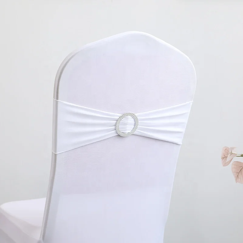 Reusable Decorative Satin Chair Cover Sashes for Wedding Party Dining events