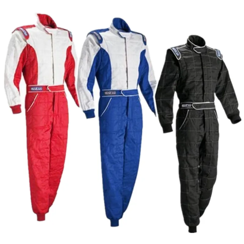 Customize Karting Racing Suits F1 Motocross Racing Car Club Of Double Layers Waterproof Combo Motocross Clothes Men Woman