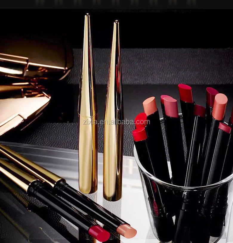 wholesale Private Label Velvet Matte Lipstick smoke tube shape Organic professional Long-lasting Waterproof Red Nude Lip stick