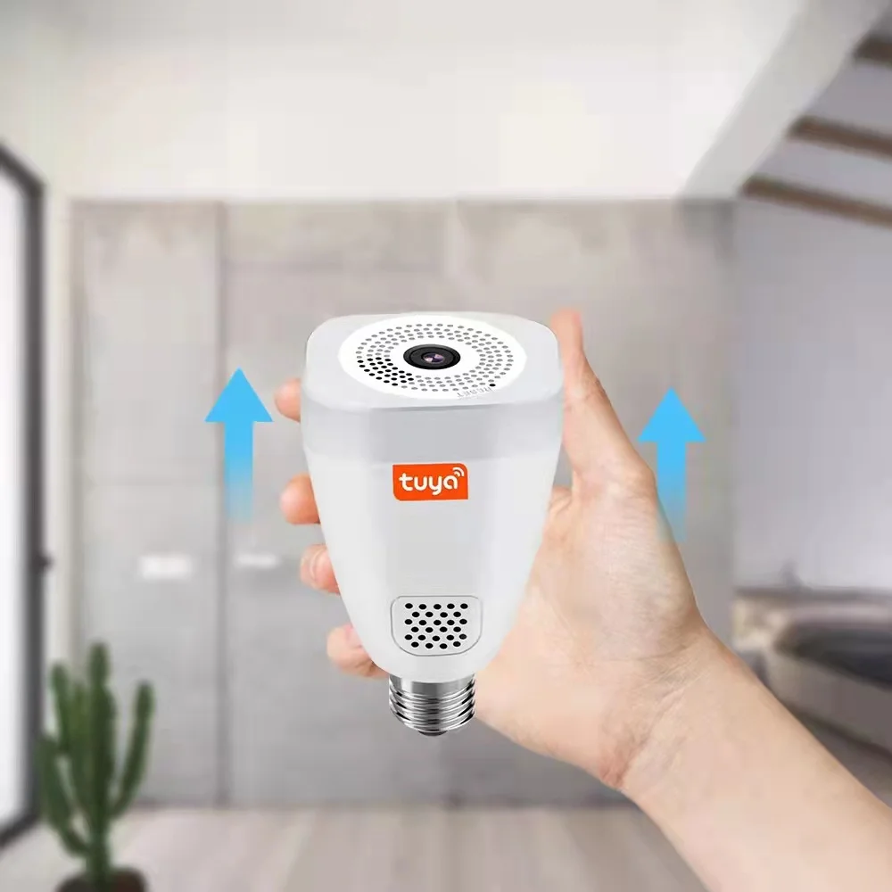 ABE Hot  APP HD 1080P Mini bulb Camera 2MP Light Bulb Wifi CCTV Camera Wireless Security Surveill Ptz Language intercom Camera