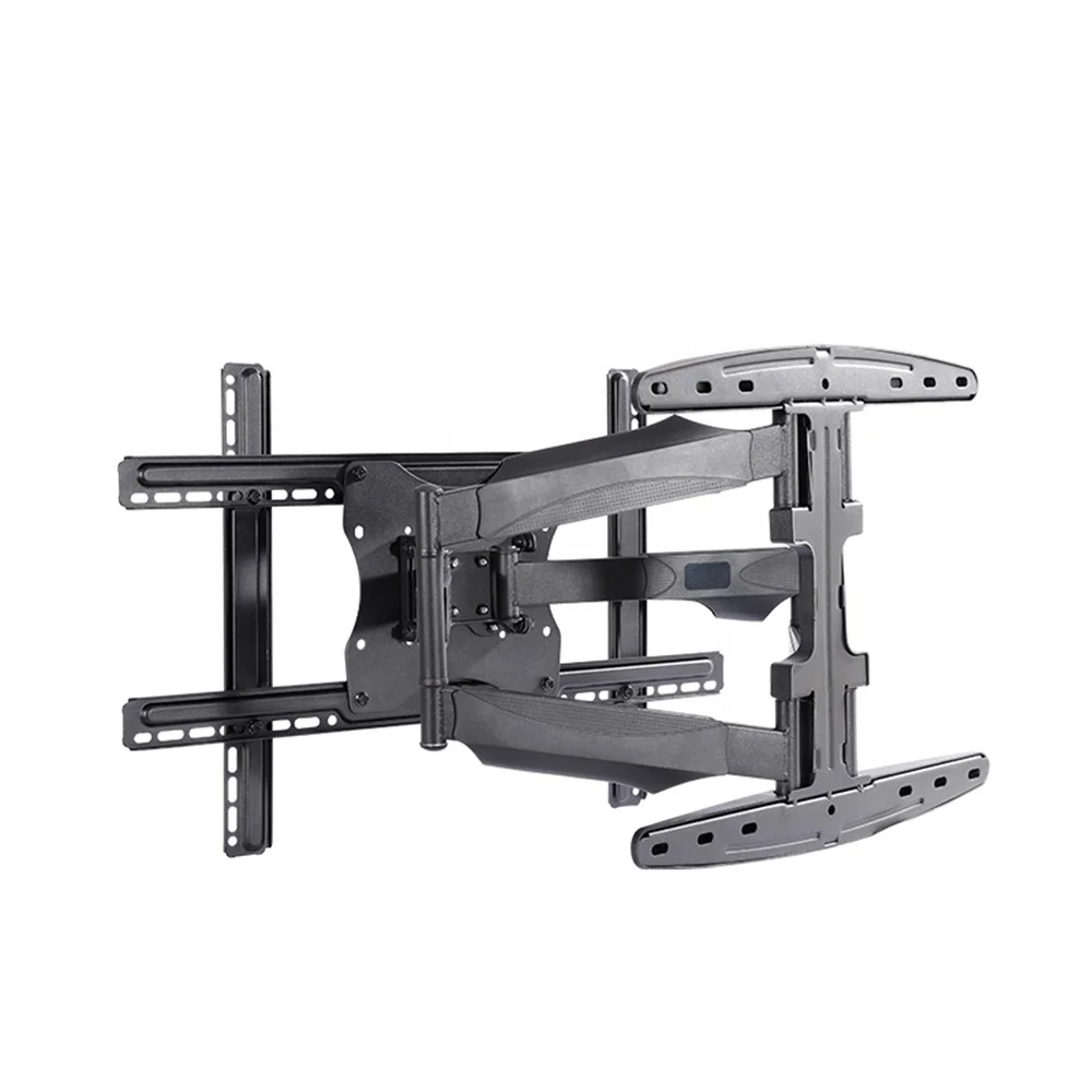 Retractable Cantilever TV Monitor Bracket Max Capacity 100lbs telescoping LCD Wall Mount