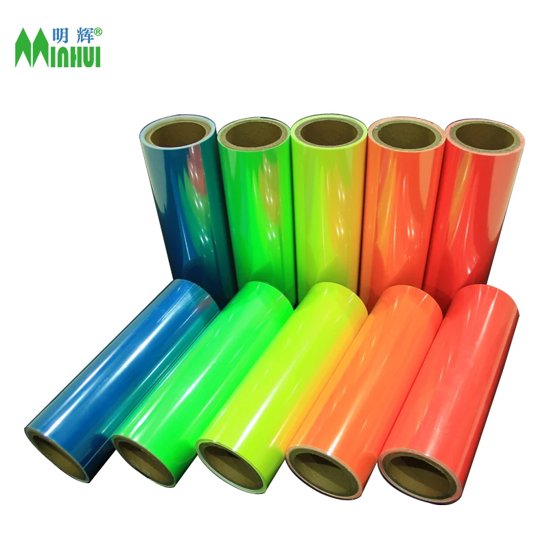 PVC cuttable printable self-adhesive rigid night glow photoluminescent Glow in the dark plastic sheet board