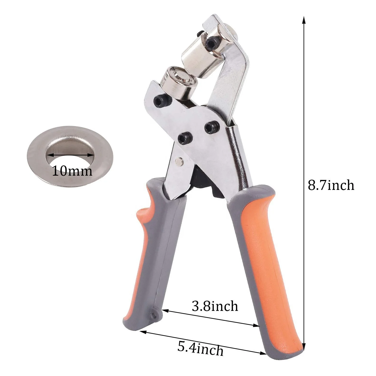 10mm Hand Hold Eyelet Pliers Manual Punching Machine Grommet Machine